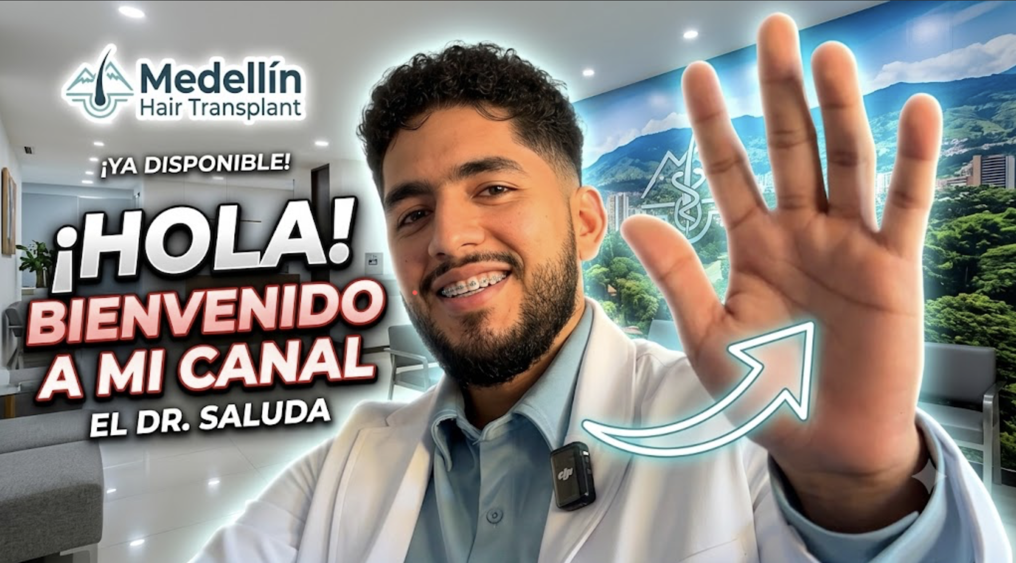 Medellín Hair Transplant — canal del Dr. Santiago Delgado